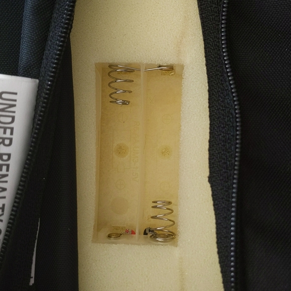 NWOT Health Touch Vibrationg Foot Massager with Comfort Fabric Black White - Picture 15 of 16